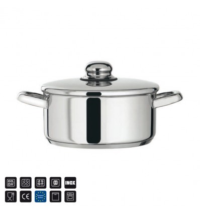 Cacerola acero inox Open Chef Home