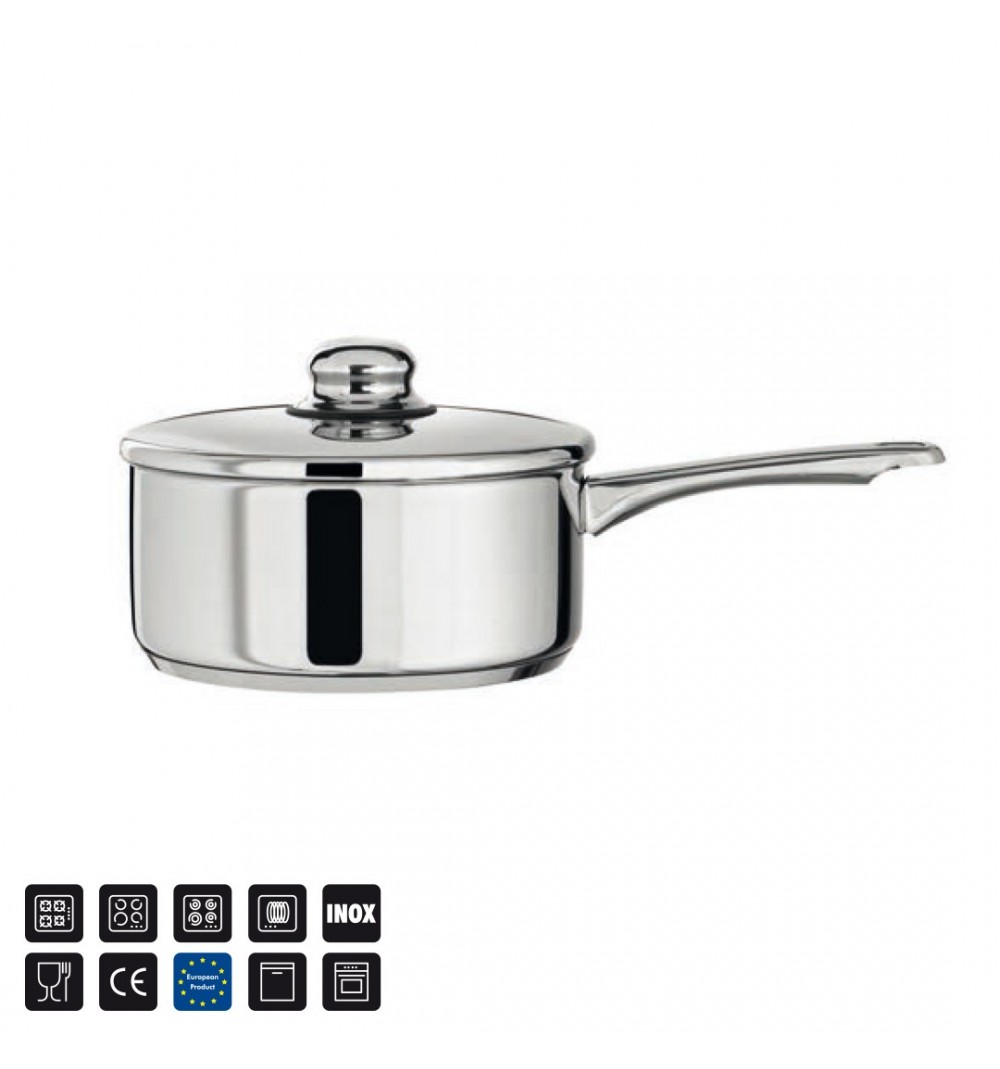 Cazo con Tapa Acero Inox OPEN CHEF Home - MAPA HOGAR