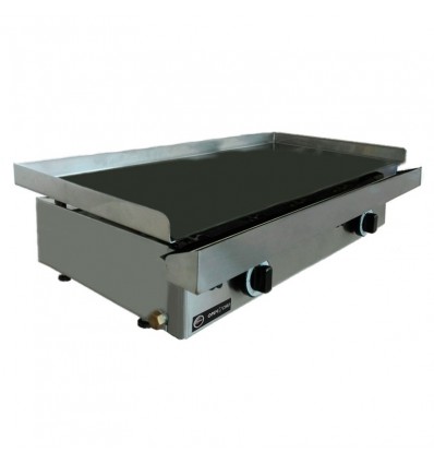 Plancha vitro gas profesional 80x40