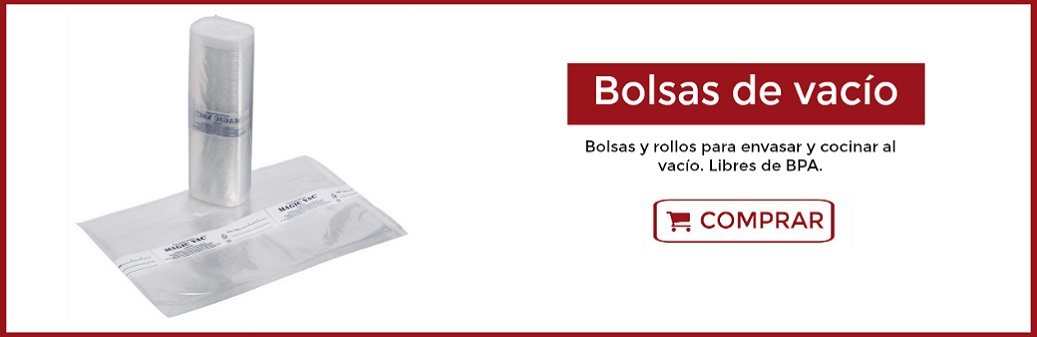 Comprar bolsas para cocinar al vacio