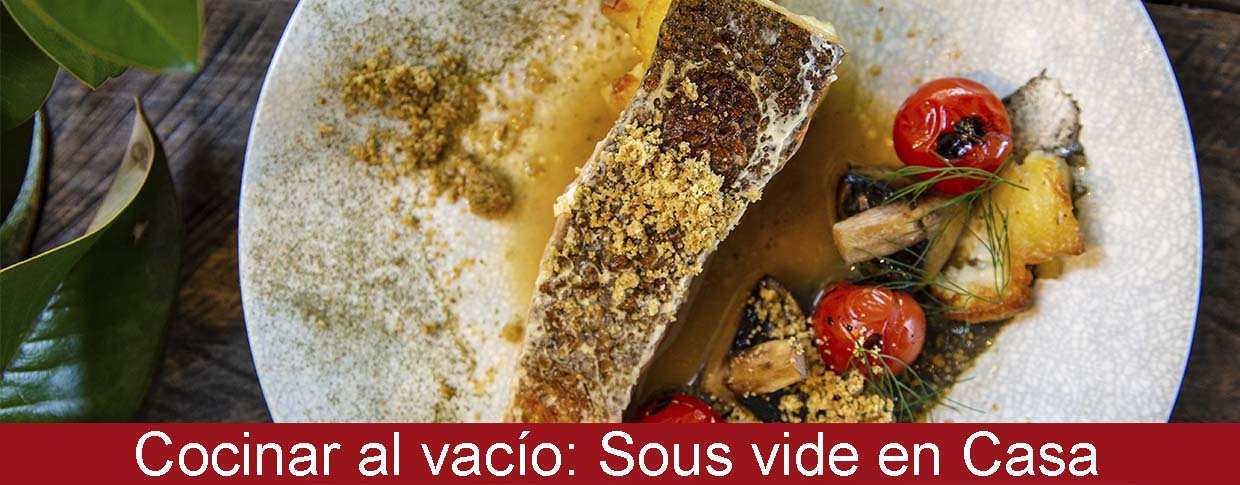 Cocinar al vacio en casa Sous vide